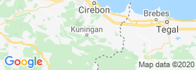 Ciputat map